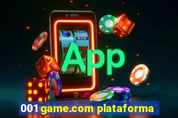 001 game.com plataforma